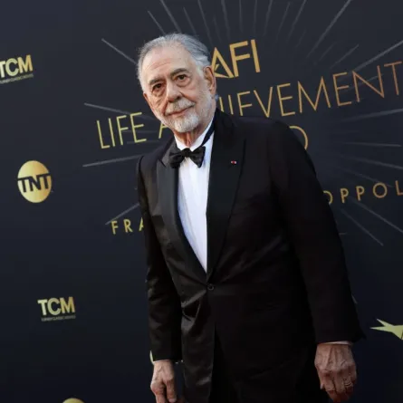 فرانسيس فورد كوبولا في مسرح دولبي في هوليوود، كاليفورنيا (Francis Ford Coppola at The Dolby Theatre in Hollywood, California). مصدر الصورة: VALERIE MACON / AFP