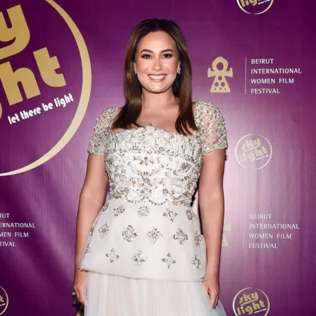 هند صبري الصورة من مهرجان بيروت لسينما المرأة