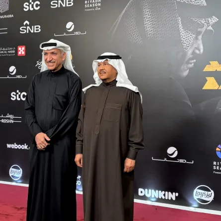 محمد عبده وسالم الهندي- الصورة  خاصة بسيدتي  من تصوير زكية البلوشي