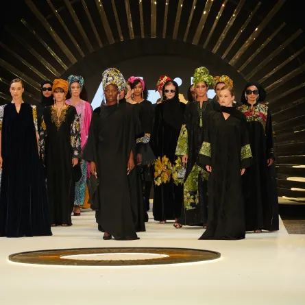 أسبوع الموضة المحتشمة