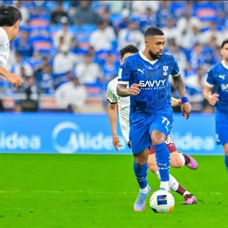 لقطات من لقاء الهلال في منافسات دوري أبطال آسيا اليوم - الصورة من واس 