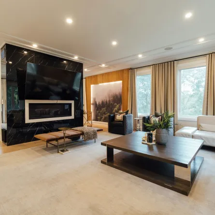 غرفة معيشة مودرن