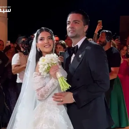 الزوجان نارين عمارة ورامي سامو- تصوير خاص سيدتي