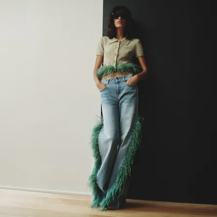 بنطلون جينز من Hellessy - الصورة من Launchmetrics/Spotlight ©