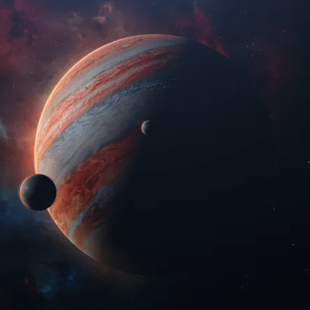 كوكب يشبه المشترى يمطر مجوهرات - الصورة تعبيرية من unsplash by javier miranda