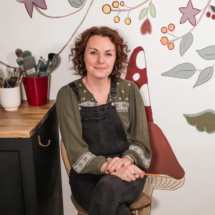 الفنانة البريطانية هايدي روبر