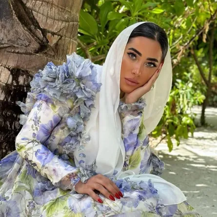 أماني فوزي في جزر المالديف- الصورة من حسابها على انستغرام.
