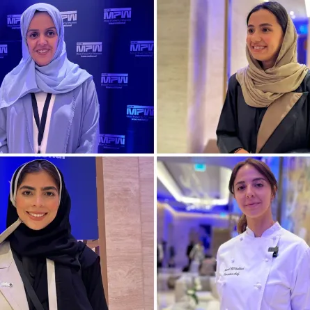 مشاركة لطيفة الوعلان وشهد جفري ونوال الخلاوي ويارا غوث في ملتقى فورتشن بالرياض 