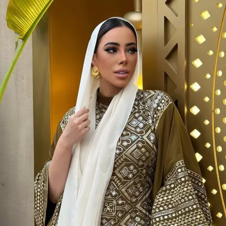 مدونة الموضة أماني فوزي- الصورة من حسابها على انستغرام.