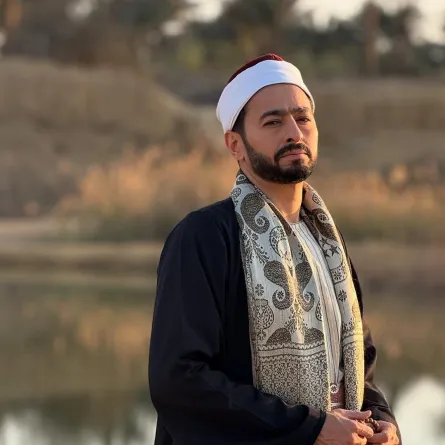 حمادة هلال من مسلسل المداح -الصورة من حسابه على إنستغرام