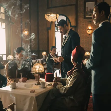 أحمد عز من فيلم فرقة الموت - الصورة من صفحة المستشار تركي آل الشيخ على فيس بوك