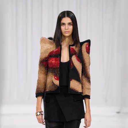 بالمان Balmain- مصدر الصورة Launchmetrics/Spotlight © 