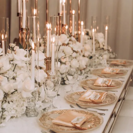 ديكور حفل الزفاف