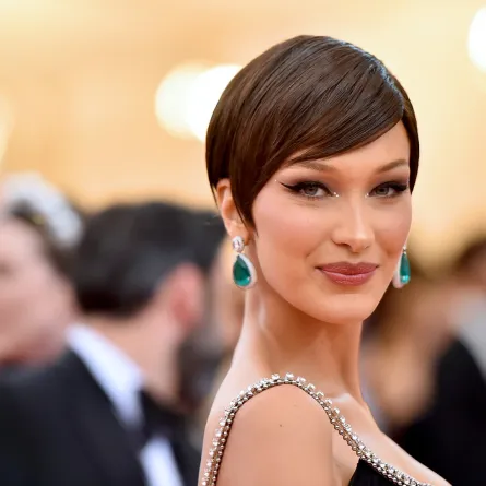 بيلا حديد في ميت غالا (مصدر الصورة:  Theo Wargo/WireImage Via getty images) 