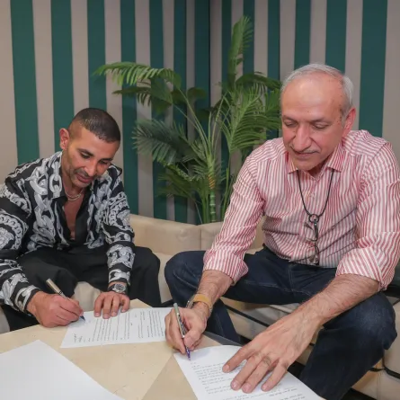 أحمد سعد وسالم الهندي- الصورة من مجموعة روتانا للموسيقى