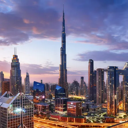 مدينة دبي. الصورة من مكتب دبي الإعلامي