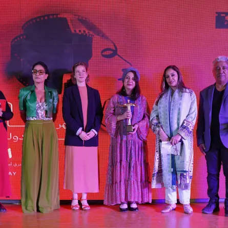 حفل ختام مهرجان أسوان - الصورة من المركز الصحفي