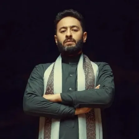 حمادة هلال بشخصية صابر المداح - الصورة من حسابه الشخصي على إنستغرام