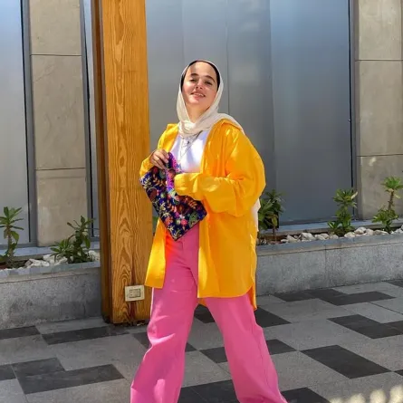 مدونة الموضة دينا سعد - الصورة من حسابها على إنستغرام