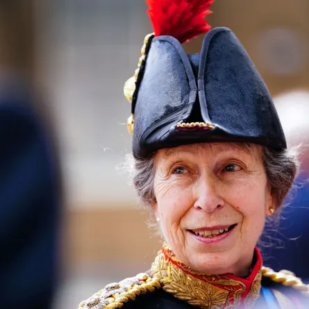 الأميرة آن في قصر باكنغهام، في لندن (Princess Anne at Buckingham Palace, in London). مصدر الصورة: Victoria Jones / POOL / AFP
