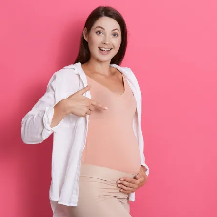 صورة لحامل بصحة جيدة