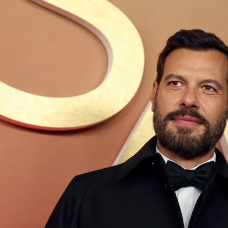 لوران لافيت في حفل توزيع جوائز سيزار السينمائية (Laurent Lafitte at the César Awards). مصدر الصورة:Thomas SAMSON / AFP