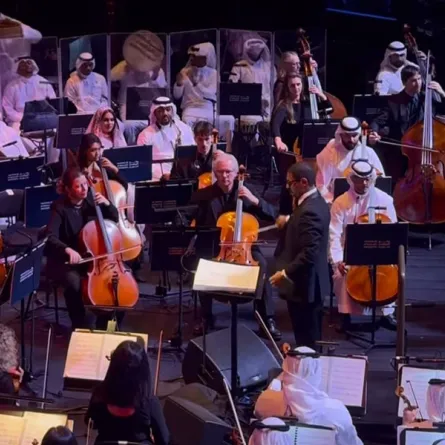 هاني فرحات يقود أوركسترا المتروبوليتان الأسترالية في حفل مشترك مع الأوركسترا السعودية- الصور من المكتب الصحفي للموسيقار هاني فرحات