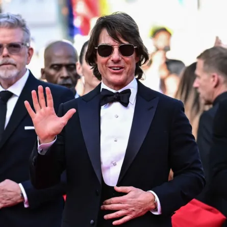 توم كروز في الدورة 78 من مهرجان كان السينمائي في كان، جنوب فرنسا (Tom Cruise at the 78th edition of the Cannes Film Festival in Cannes, southern France). مصدر الصورة: Miguel MEDINA / AFP