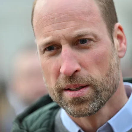 الأمير ويليام خلال زيارته للعاصمة الإستونية (  Prince William during his visit to the Estonian capital). مصدر الصورة: RAIGO PAJULA / AFP