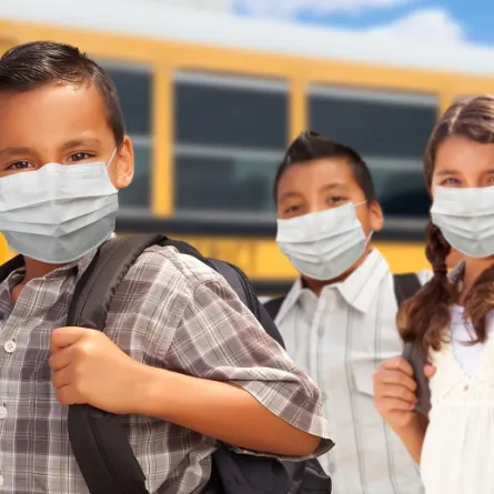 صورة لأطفال المدارس