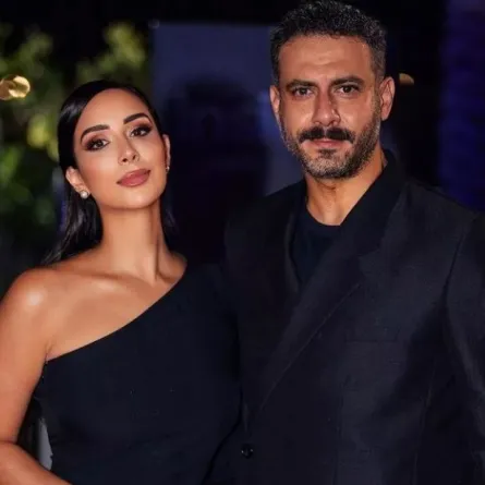 محمد فراج وبسنت شوقي الصورة من صفحتها الرسمية على انستغرام