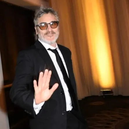 خواكين فينيكس Joaquin Phoenix في حفل الغولدن غلوب - (مصدر الصورة: VALERIE MACON / AFP)