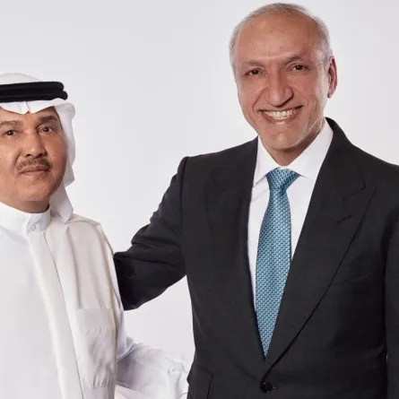 سالم الهندي ومحمد عبده- الصورة من حسابر روتانا لايف