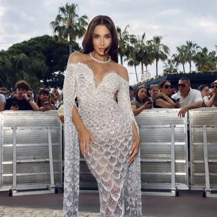 مدونة الموضة مرام زبيدة في مهرجان كان السينمائي - الصورة من المدونة