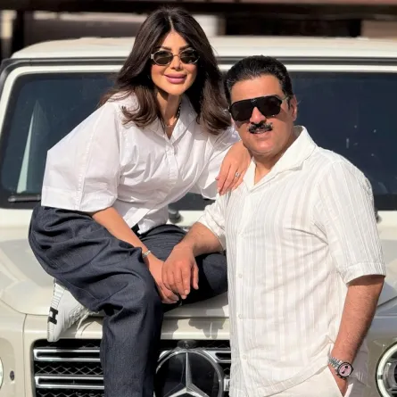 شهاب جوهر وإلهام الفضالة- الصورة من حسابه على الانستغرام