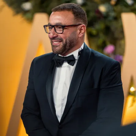 أحمد السقا من حفل joy awards 2025 - الصورة من المكتب الإعلامي لمجموعة mbc