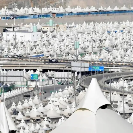 إنشاء مستشفى طوارئ جديد في مشعر منى  - الصورة من واس