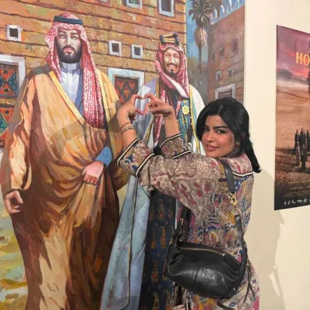 ميلا الزهراني- الصورة خاصة بسيدتي من تصوير زكية البلوشي