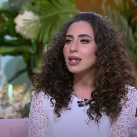 منة القيعي- الصورة من برنامج معكم منى الشاذلي