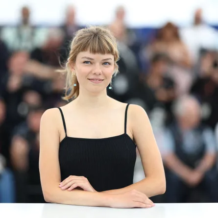 لوسيا غارسيا Llucia Garcia من مهرجان كان 2025 - مصدر الصورة Sameer AL-DOUMY / AFP