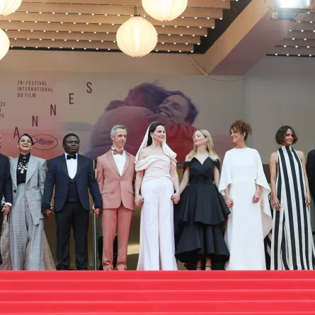 أعضاء لجنة تحكيم مسابقات مهرجان كان السينمائي الدولي 2025 (مصدر الصورة: Vittorio Zunino Celotto/Getty Images)