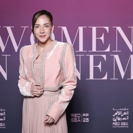 فاطمة البنوي Fatima Al-Banawi ( مصدر الصورة: Daniele Venturelli/Getty Images for Red Sea Film Foundation)