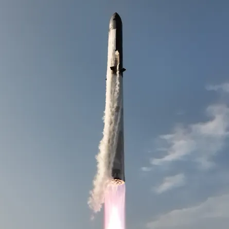 إيلون ماسك يستعد لإرسال مركبة فضائية للمريخ – الصورة لاختبار الطيران التاسع لمركبة ستارشيب من حساب space x  على منصة إكس