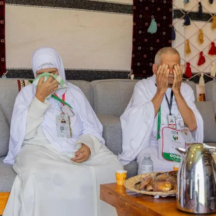 تدشين مبادرة خيمة الطريق لتقديم تجربة محسنة للحجاج - الصورة من واس