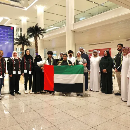 طالب إماراتي الأول عالميا في الكيمياء - الصورة من وام