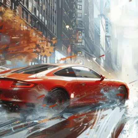 نظرية السيارة الحمراء - الصورة من freepik