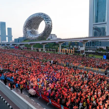 موعد انطلاق النسخة التاسعة من تحدي دبي للياقة. الصورة من wam