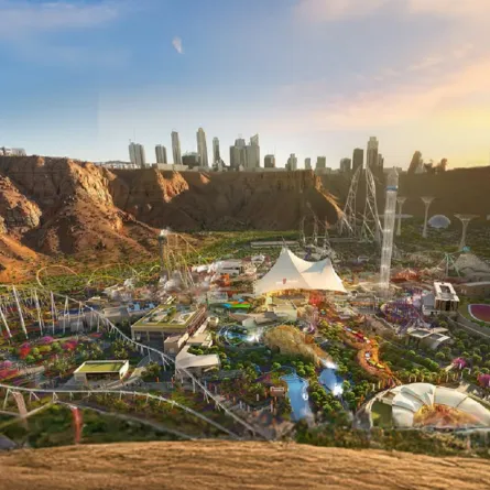 مدينة القدية الترفيهية (الصورة من صفحة qiddiya الرسمية على انستغرام) 