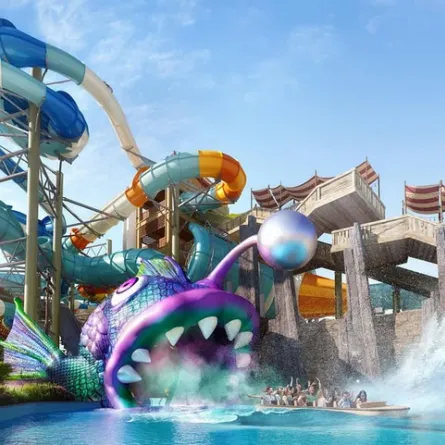 جانب من ياس ووتروورلد (الصورة من صفحة yaswaterworldyasisland الرسمية على إنستغرام) 