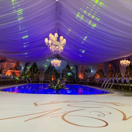 ديكور حفل الزفاف